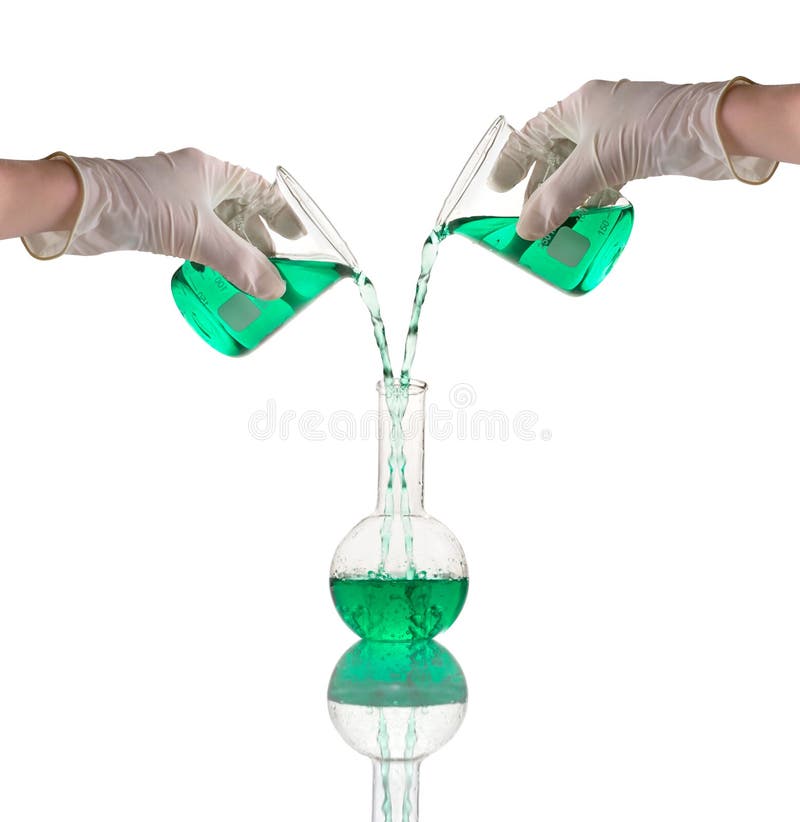 Chemistry Mix stock image. Image of pouring, latex, reflecting 2241917