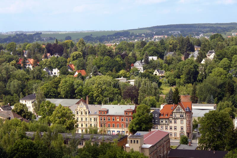 Chemnitz town city saxony view landscape nature Germany. Chemnitz town city saxony view landscape nature Germany