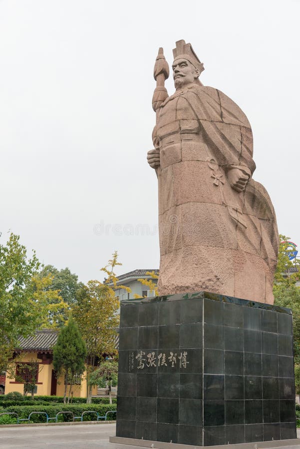 Statue of Zhang Qian, Chenggu, Hanzhong, Shanxi, China. Zhang Qian&#x28;?-114 BCE&#x29; was a famous Explorer and diplomat. Statue of Zhang Qian, Chenggu, Hanzhong, Shanxi, China. Zhang Qian&#x28;?-114 BCE&#x29; was a famous Explorer and diplomat.