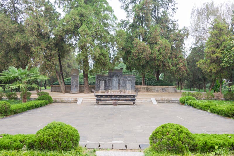 Zhang Qian Tomb&#x28;UNESCO World heritage site&#x29;, Chenggu, Hanzhong, Shanxi, China. He was a famous Explorer and diplomat. Zhang Qian Tomb&#x28;UNESCO World heritage site&#x29;, Chenggu, Hanzhong, Shanxi, China. He was a famous Explorer and diplomat.