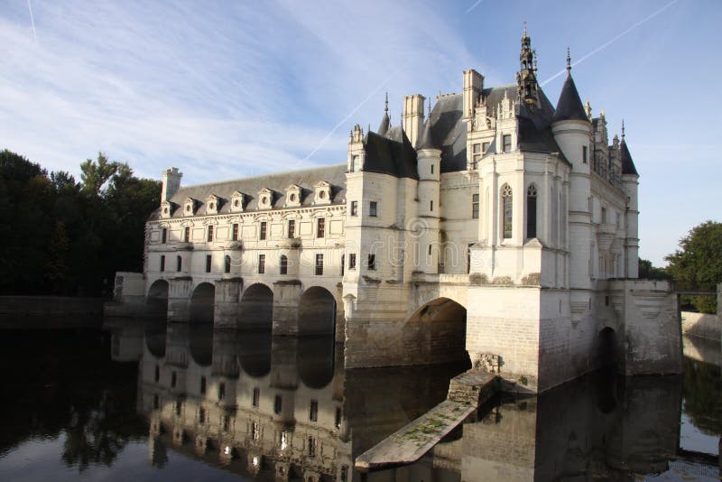 chenonceau de замка стоковые изображения chenonceau de замка стоковые изображения