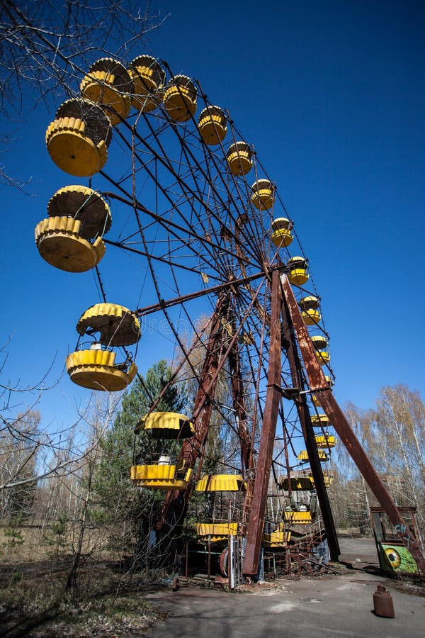 Chernobyl ferris koło zdjęcia stock Chernobyl ferris koło zdjęcia stock