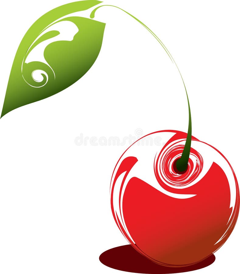 Cherry background stock vector. Illustration of fruit - 9376411