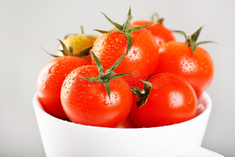Cherry Berry Tomatoes stock image. Image of ripe, ingredient 15535517