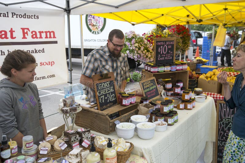 Cherry Creek Farmers Market Editorial Stock Image Image of bruce