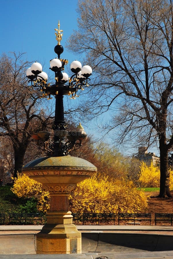 Cherry Hill, Central Park editorial photo. Image of landmark 78046776