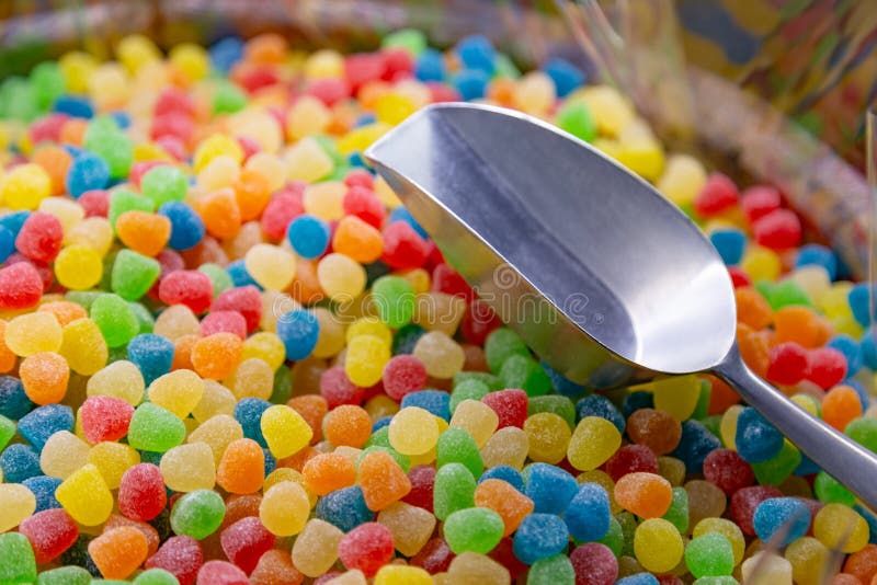 Cherry jelly fruit candy stock photo. Image of cherry 167427622