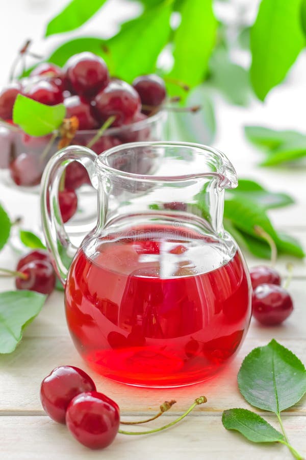 Cherry juice stock image. Image of cocktail, beverage 31496285