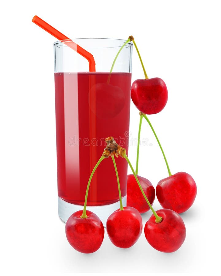 Cherry juice stock photo. Image of shot, healthy, vibrant 41960540