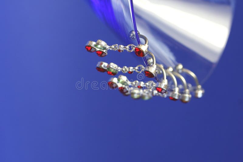 Cherry Navel Rings