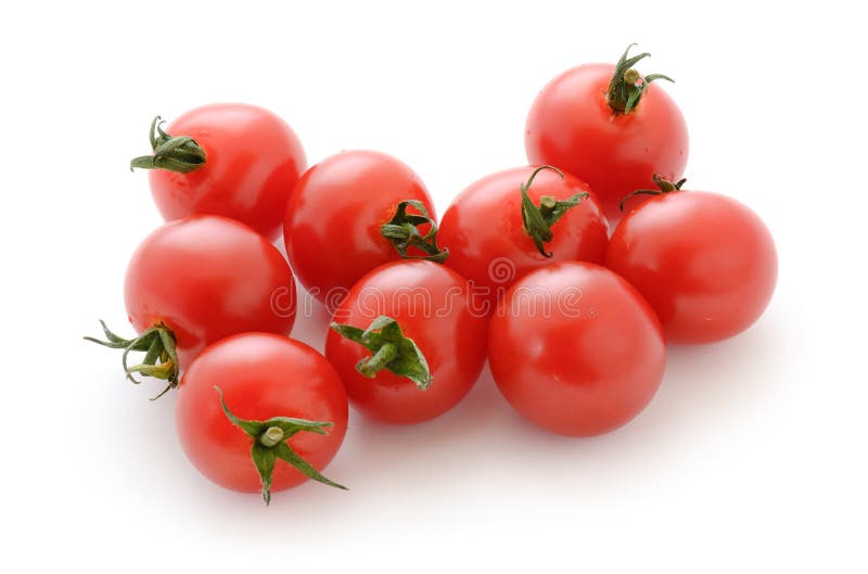 Cherrytomat arkivbild