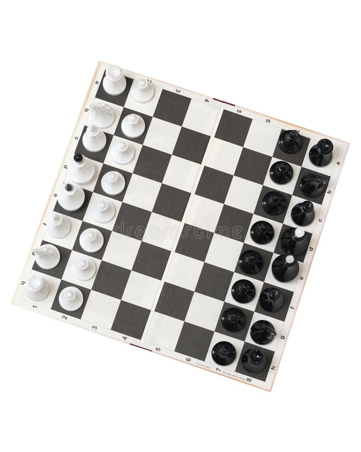 Chess stock image. Image of playful, pawn, board, lineup 15746275