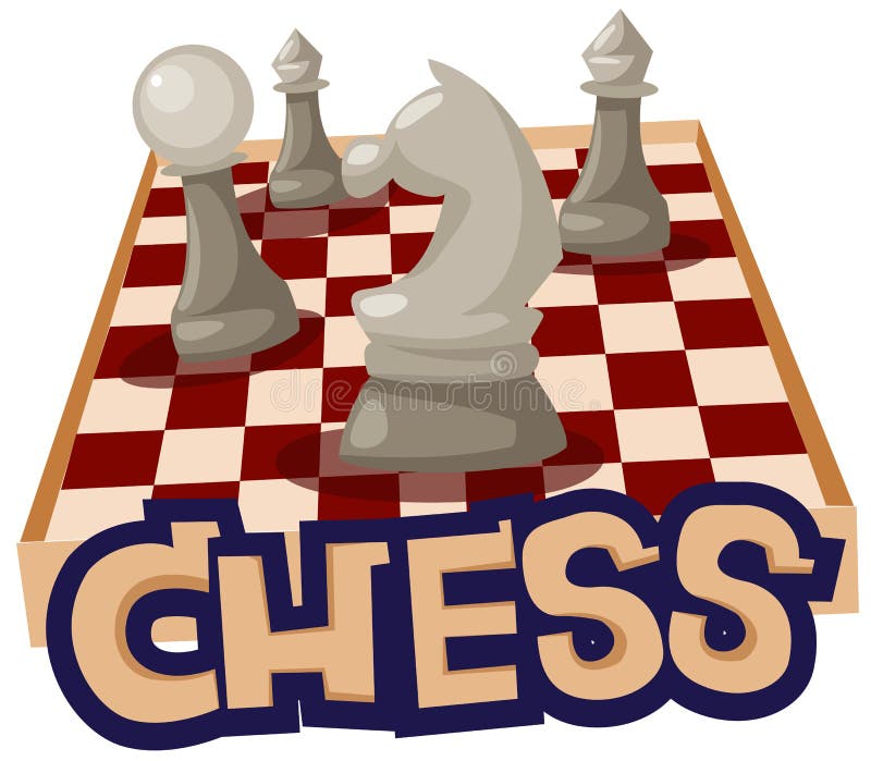 Chess name letters Royalty Free Vector Image - VectorStock