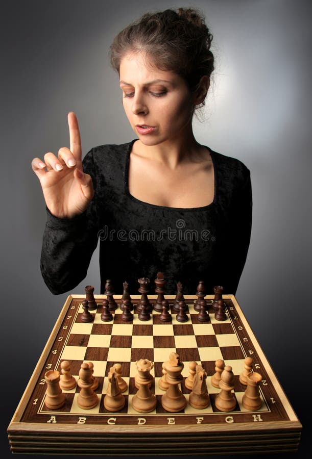 Chessmaster stock image. Image of business, check, beautiful