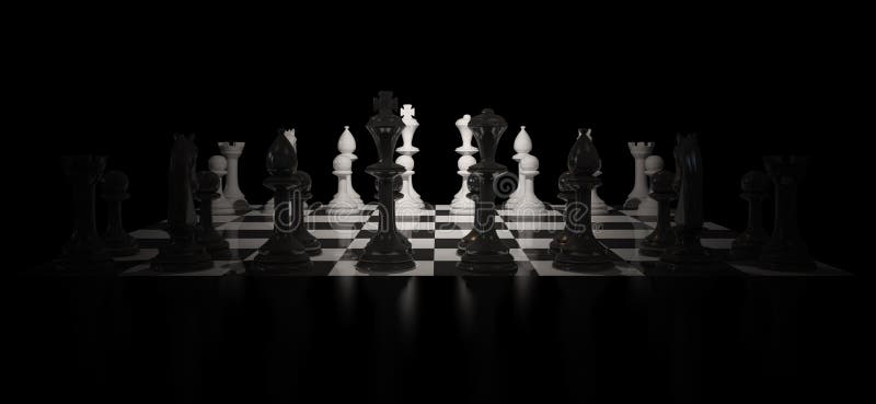 Chess royalty free illustration