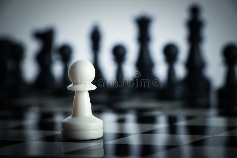 Wallpaper Chess with One Rook Stock Photo - Image of conceptual