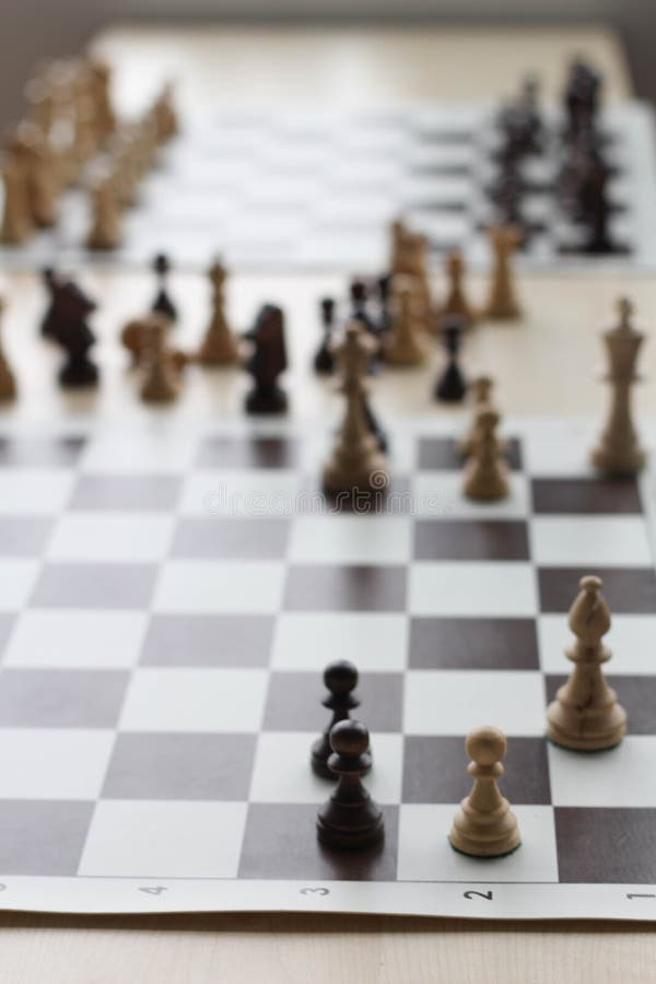 Chess Background. Play Chess Online. Playing Chess with Laptop. Remote  Online Education, Communication with Chess Coach, Family. Stock Image -  Image of family, issues: 199772003