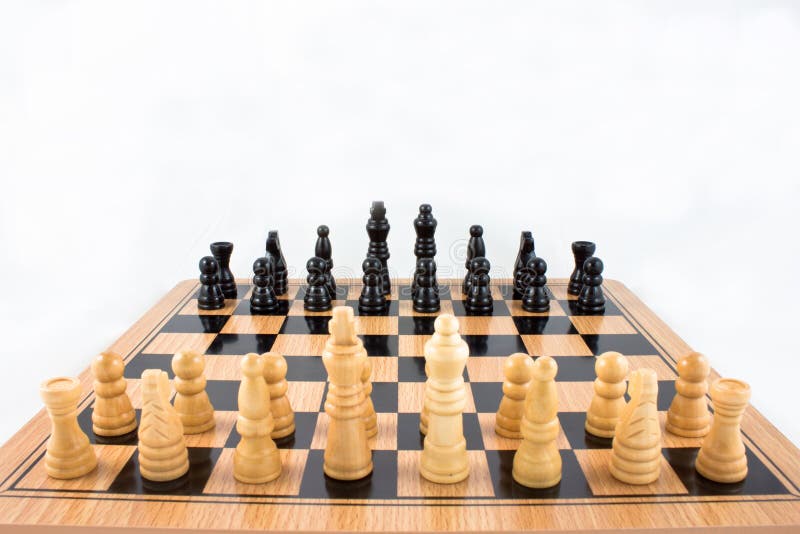 Chess battle royalty free stock photo