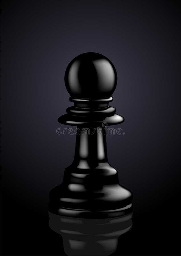 Golden Chess King Defeated Black Queen Pawns Wallpaper White