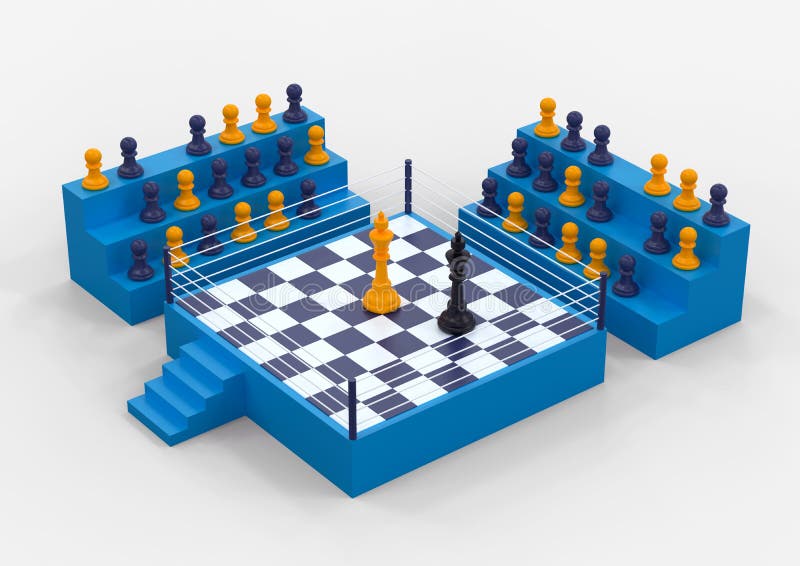 Board game pawns set Stock 3D asset