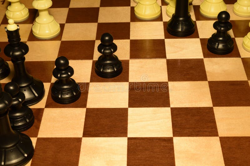 Chess Board Under the Pieces Like a Strategy Theme Stock Photo Image of strategy, game 137370864