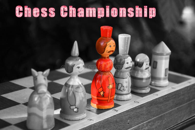 Chess Championship stock photography
