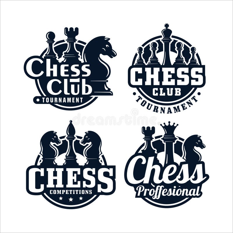 Premium Vector  Chess club vector template. vintage classic badge emblem  board game tournament illustration.