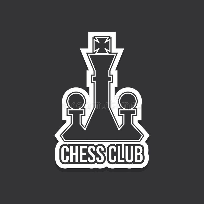 Chess Club Logo Vector Image Stock Vector - Illustration of bishop ...
