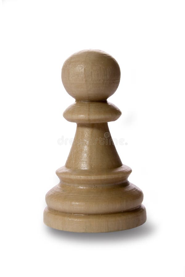 Chess piece - white pawn stock image. Image of chess, game - 6801245