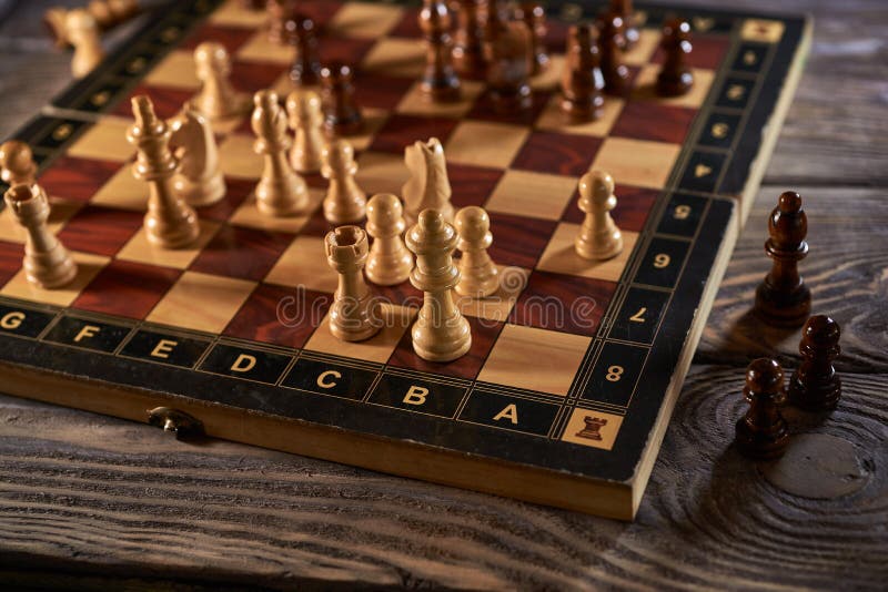 Photos Chess Openings Queens Gambit Stock Photo 1041912001