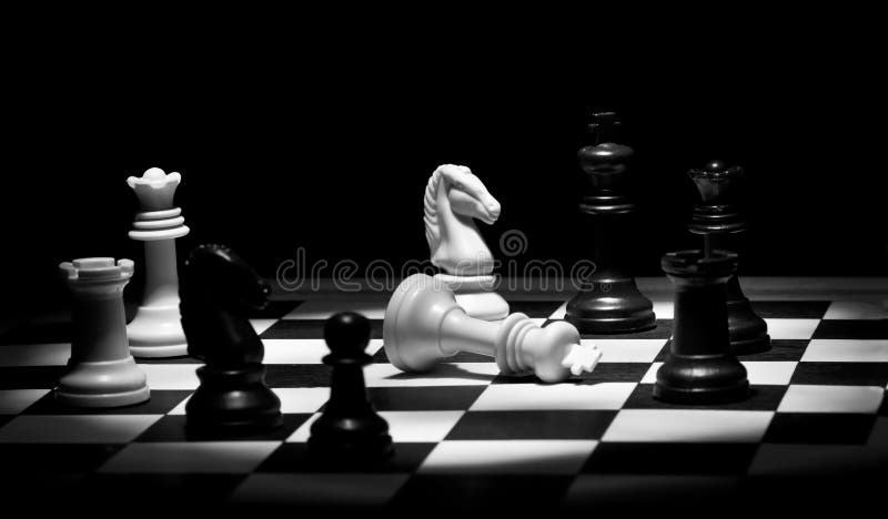 Grandmaster chess Black and White Stock Photos & Images - Alamy