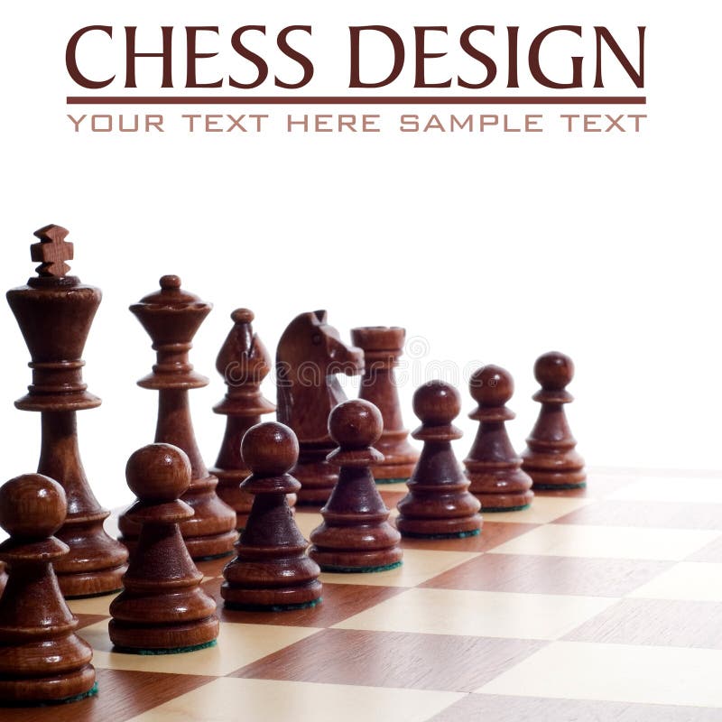 Opening Chess Photo Chess Pieces Position Stock Photo 2343348127