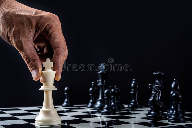 Chess Games are so Popular with the Preparation of Each Player`s Strategy  To Win the Game Stock Image - Image of games, board: 157547751