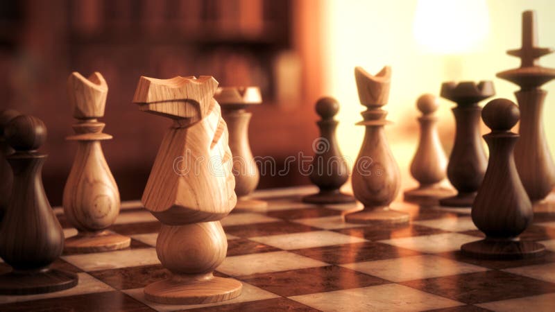 Old Chess Set In Antique Dungeon Stock Photo Background, Picture Of  Chessboard Background Image And Wallpaper for Free Download