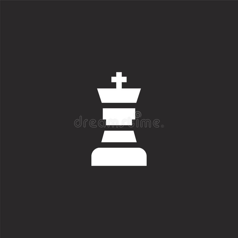 Chess Icon. Filled Chess Icon for Website Design and Mobile, App ...