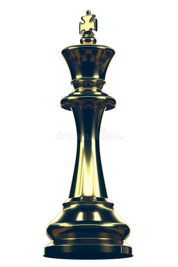 Chess King Metal. stock illustration. Illustration of antique - 89639978