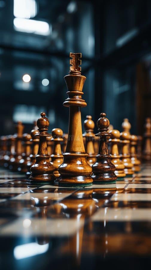 Business strategy chess iPhone wallpaper