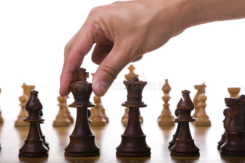 Boy Concentrating on His Next Chess Move Stock Image - Image of  concentration, glass: 295057