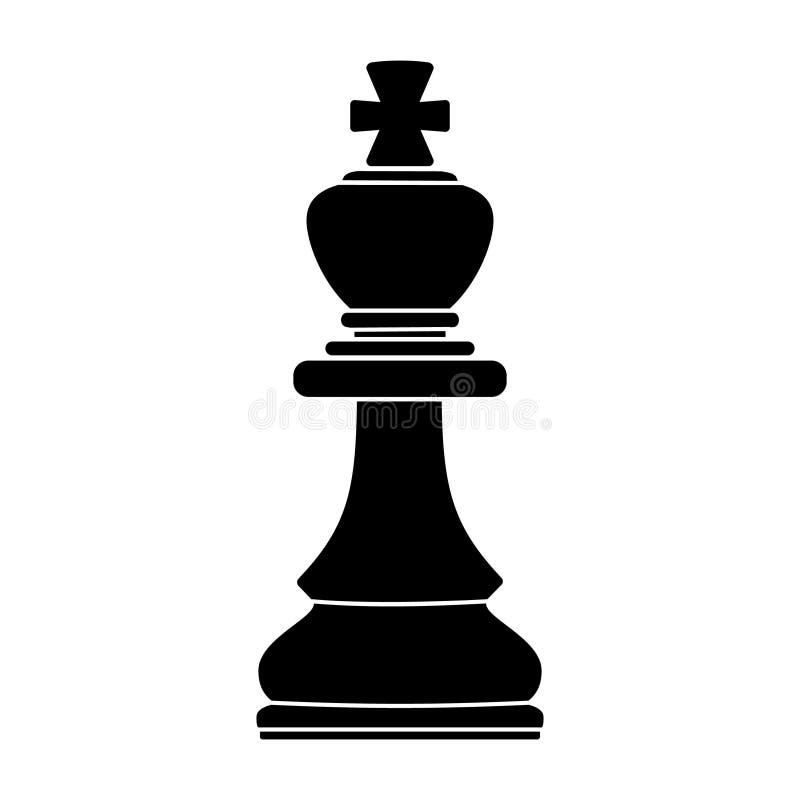 White Chess King Piece - Vectorjunky - Free Vectors, Icons, Logos and More