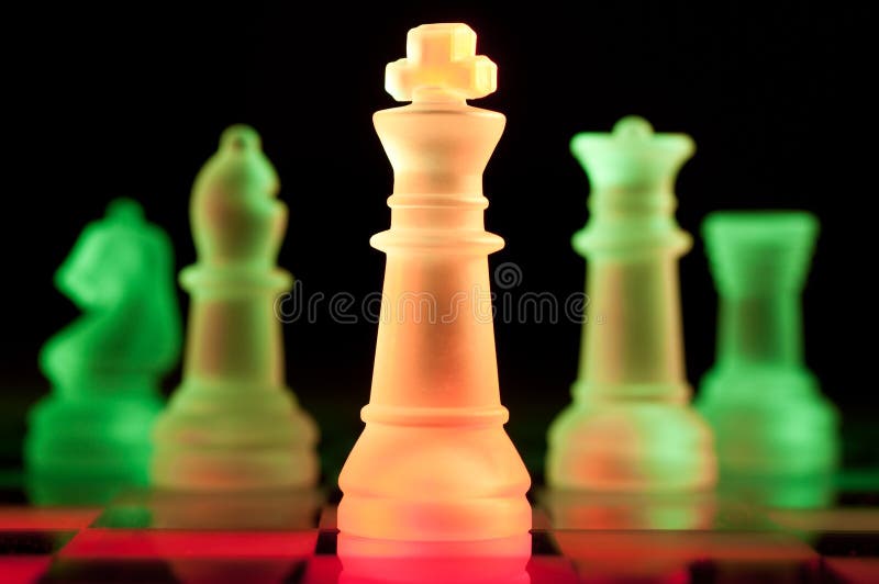 Close-Up Shot of Chess Pieces · Free Stock Photo