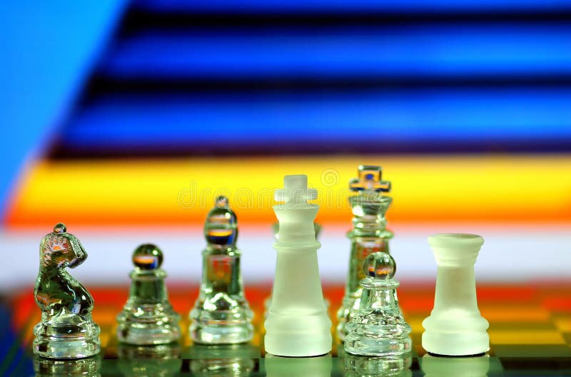 The Chess Pieces Arranged on a Chessboard Stock Photo - Image of fight,  difficulty: 260303242