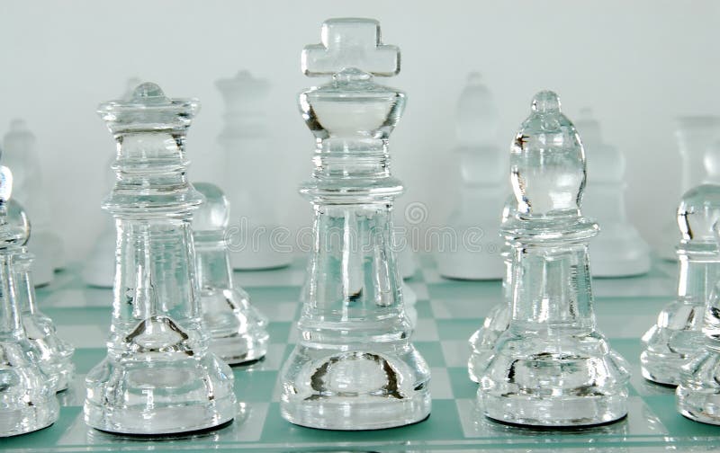 Chess King and Queen stock photo. Image of position, stress - 1061708