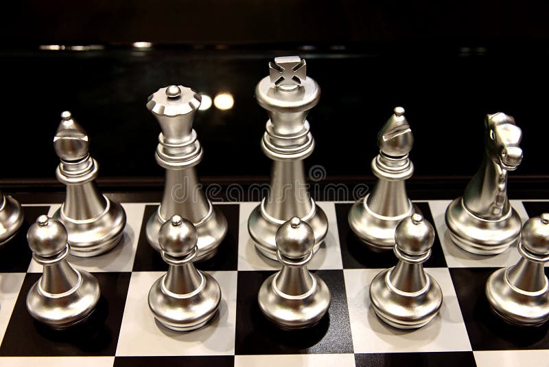 Chess King stock image. Image of business, action, board - 28490759