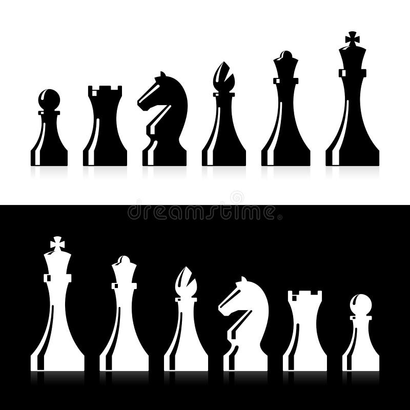 Chess pieces icons