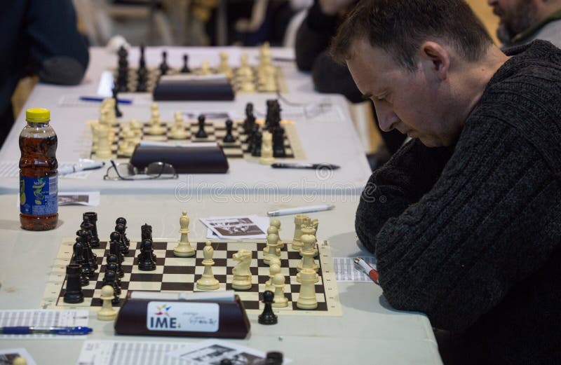 Chess Players during Playing at Local Tournament Editorial Stock Photo -  Image of aged, horse: 112934768