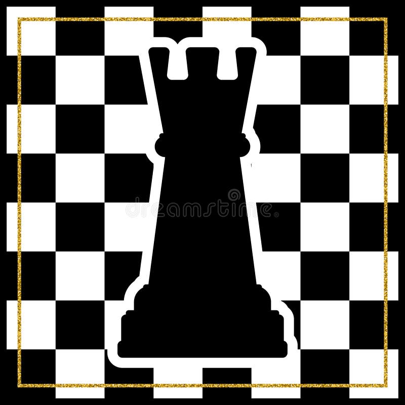 Premium Photo  Gold rook facing the opponent on silver side chess pieces  for competition game and tournament match on a chessboard background sport  and leisure activity concept 3d illustration rendering