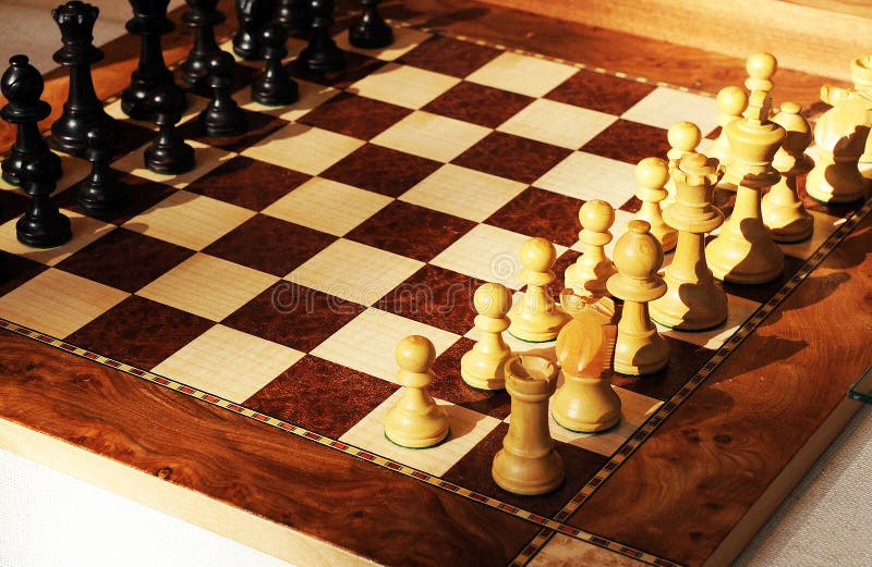 Chess Games are so Popular with the Preparation of Each Player`s Strategy  To Win the Game Stock Photo - Image of battle, conflict: 157547816