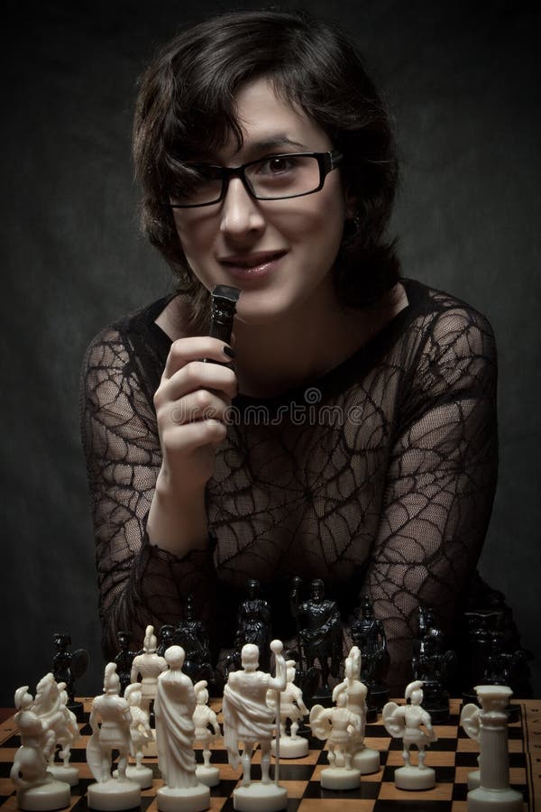 Chessmaster stock image. Image of business, check, beautiful