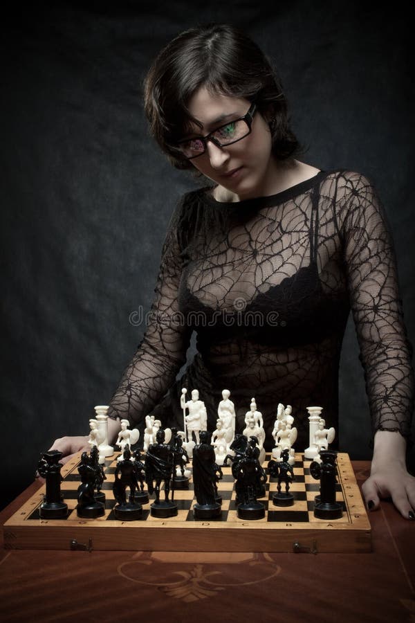 Chessmaster stock image. Image of business, check, beautiful