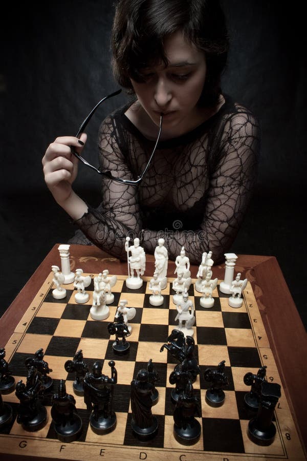 Chessmaster stock image. Image of business, check, beautiful